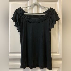 Flirty sleeve Banana Replublic blouse